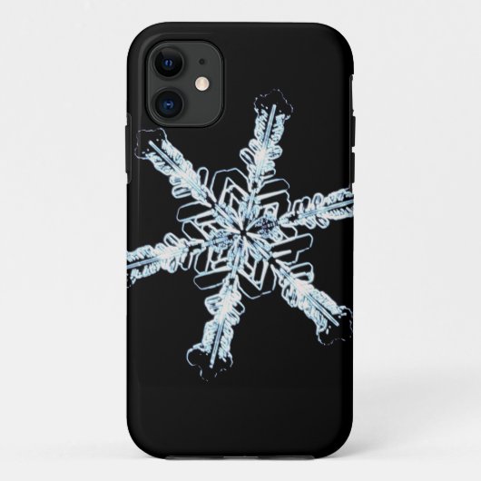 Sternschneekristall Case-Mate iPhone Hülle (Rückseite)