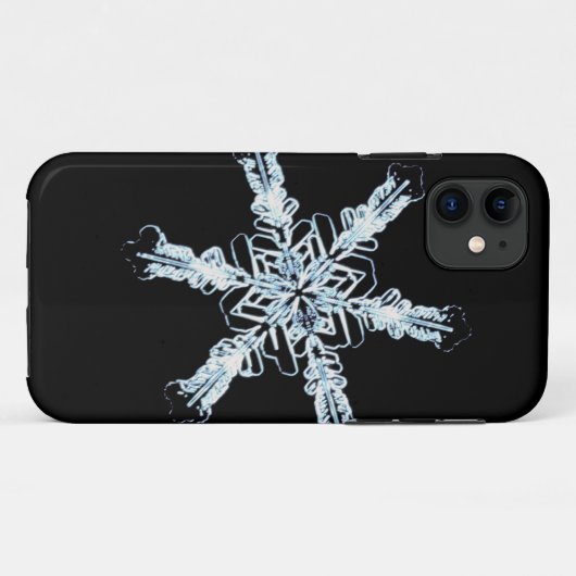 Sternschneekristall Case-Mate iPhone Hülle (Rückseite (Horizontal))