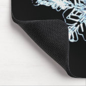 Sternschneekristall Mousepad (Ecke)