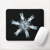 Sternschneekristall Mousepad (Mit Mouse)