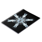 Sternschneekristall Notizblock (Linke Seite)