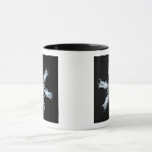 Sternschneekristall Tasse (Zentrum)