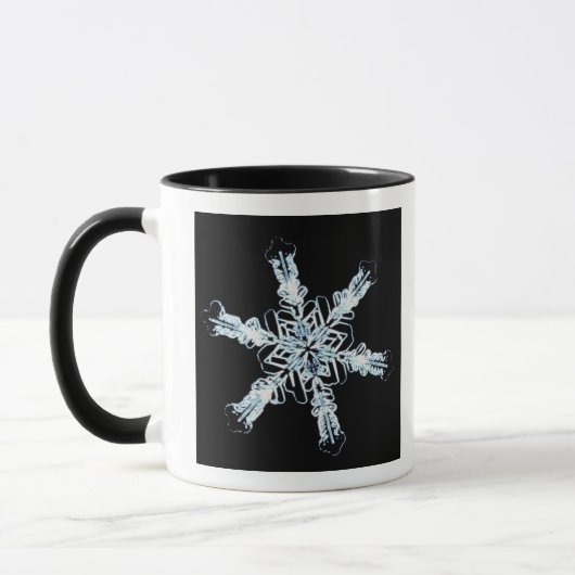 Sternschneekristall Tasse (Links)