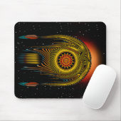 Sternschnuppe Mousepad (Mit Mouse)