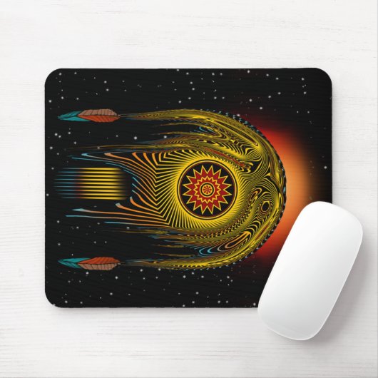Sternschnuppe Mousepad (Mit Mouse)
