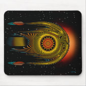 Sternschnuppe Mousepad (Vorne)