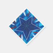 Sternschnuppe Serviette (Ecke)