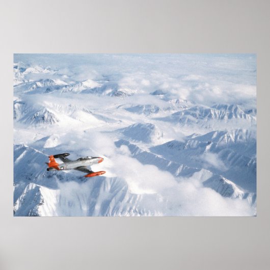 Sternschnuppe T-33 Poster (Vorne)