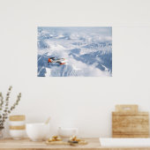 Sternschnuppe T-33 Poster (Küche)