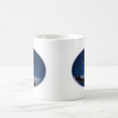 Sternschnuppe über Nacht Kaffeetasse (Mittel)