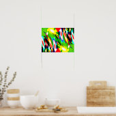 Sternschnuppen Kunst Poster (Küche)