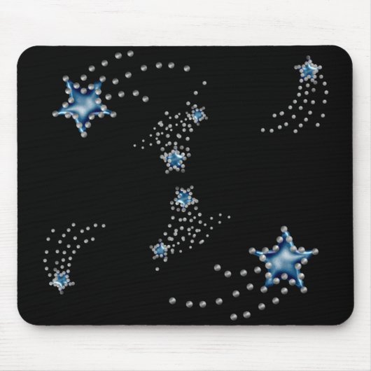 Sternschnuppen Mousepad (Vorne)