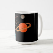 Sternschuss im Weltraum Kaffeetasse (VorderseiteRechts)