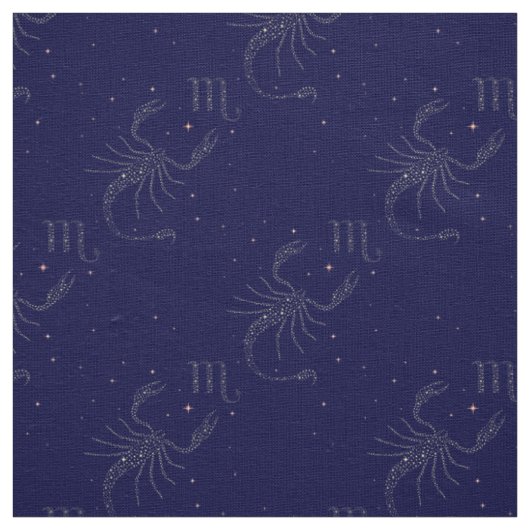 Sternscorpio Stoff (Muster)