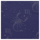 Sternscorpio Stoff (Nahaufnahme)