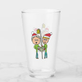 Sternsingen Glas (Rückseite)