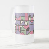 Sternsinger Mattglas Bierglas (Vorderseite Links)