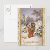 Sternsinger-Welpen Postkarte (Vorne/Hinten)