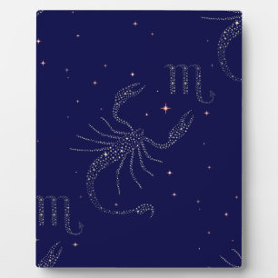 Sternskorpio Fotoplatte