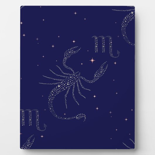 Sternskorpio Fotoplatte (Vorderseite)