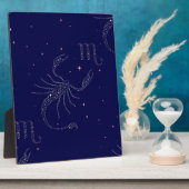 Sternskorpio Fotoplatte (Seite)