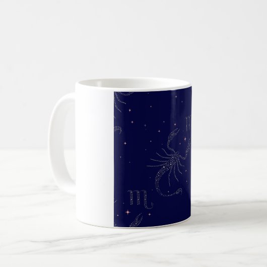 Sternskorpio Kaffeetasse (Vorderseite Links)