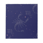 Sternskorpio Notizblock (Vorderseite)