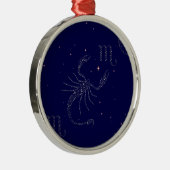 Sternskorpio Silbernes Ornament (Rechts)