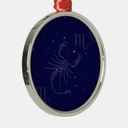 Sternskorpio Silbernes Ornament (Rechts)