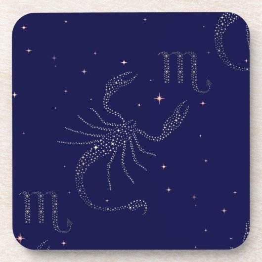 Sternskorpio Untersetzer (Vorderseite)