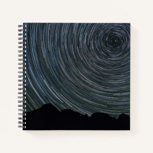 Sternspuren um Polaris   Ingalls Pass Notizblock