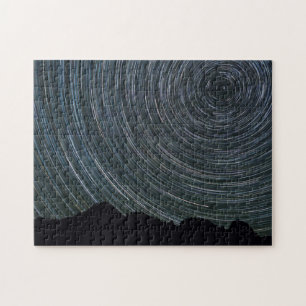 Sternspuren um Polaris Ingalls Pass Puzzle