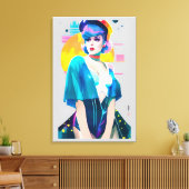 Sterntänzerin Leinwanddruck (Insitu (Wohnzimmer))