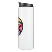 Sternweiß Thermosbecher (Nach rechts gedreht)