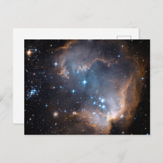 Sternwolke Postkarte (Vorne/Hinten)