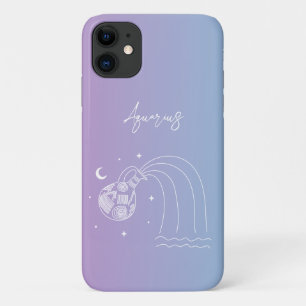 Sternzeichen Aquarius zodiac Case-Mate iPhone Hülle