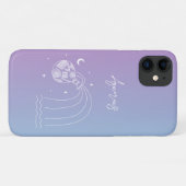 Sternzeichen Aquarius zodiac Case-Mate iPhone Hülle (Rückseite (Horizontal))