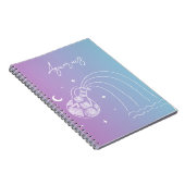 Sternzeichen Aquarius zodiac Notizblock (Rechte Seite)