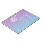 Sternzeichen Aquarius zodiac Notizblock (Linke Seite)