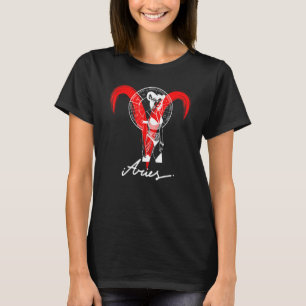 Sternzeichen Astrologie Horoskop Gothic Widder T-Shirt