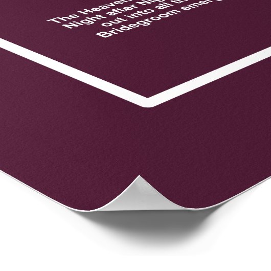 Sternzeichen - Astrologisches Jahr Poster (Ecke)