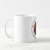 Sternzeichen - Astrologisches Rad Kaffeetasse (Links)