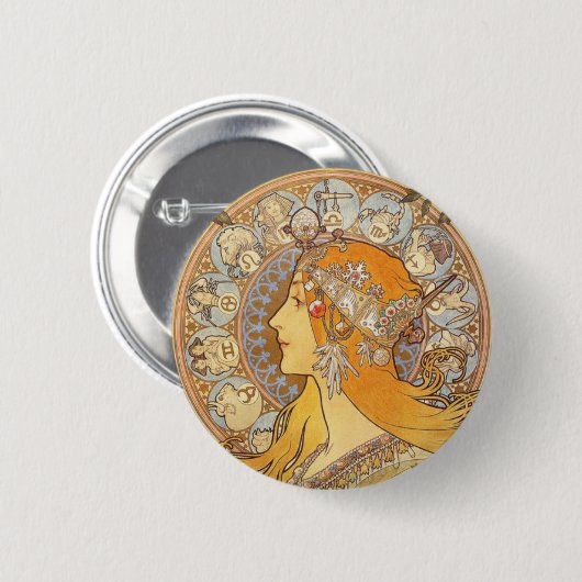 Sternzeichen Button (Vorne & Hinten)