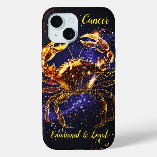 Sternzeichen Case-Mate iPhone Hülle (Rückseite)