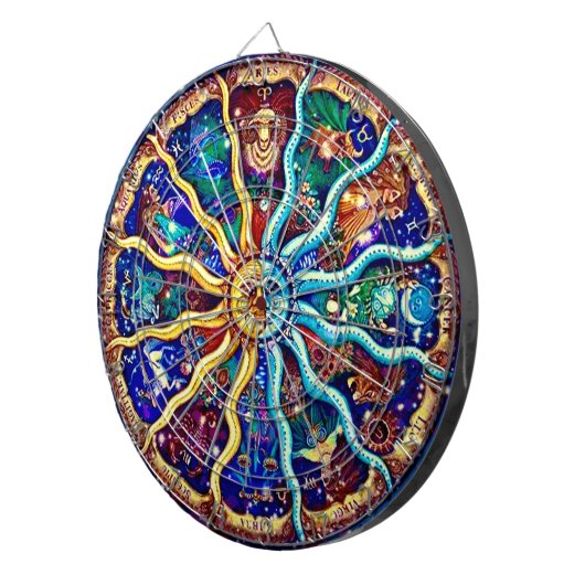 “Sternzeichen”  Dartscheibe (Vorderseite rechts)