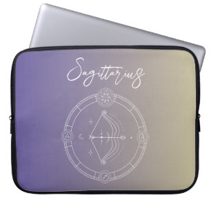 Sternzeichen des Sagittarius zodiac Laptopschutzhülle