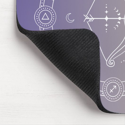 Sternzeichen des Sagittarius zodiac Mousepad (Ecke)