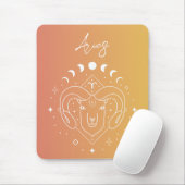 Sternzeichen des Sternzeichens Aries zoditac Mousepad (Mit Mouse)