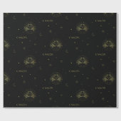 Sternzeichen des Sternzeichens des Krebszuchtgebie Geschenkpapier (Flach)