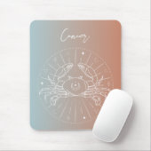 Sternzeichen des Sternzeichens des Krebszuchtgebie Mousepad (Mit Mouse)